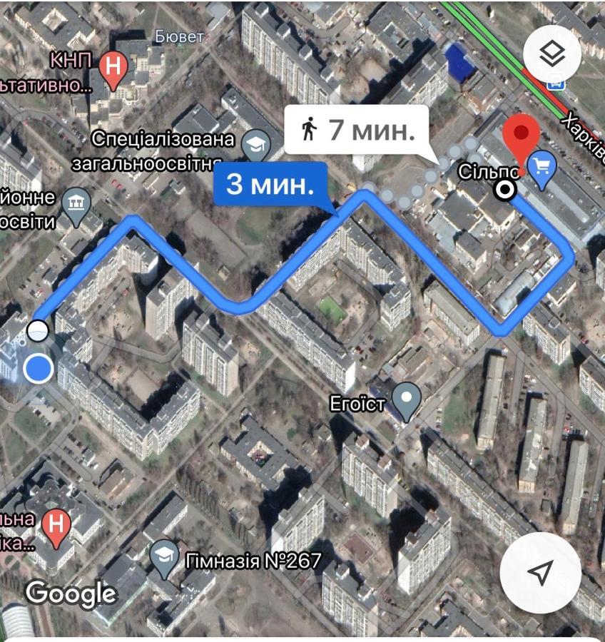 Apartments Kharkivs'Ke Highway Kiev Bagian luar foto